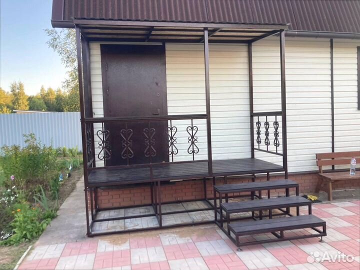 Терраса из металла от производителя