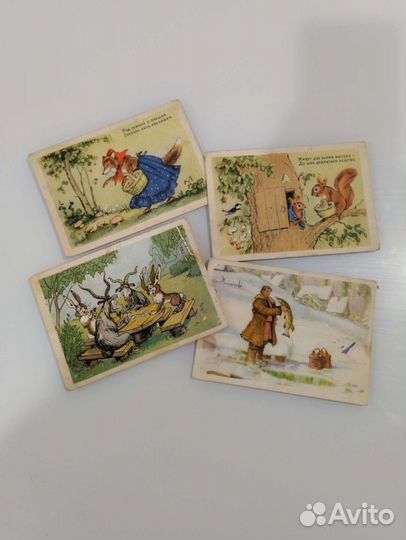 Открытки СССР 50-х годов