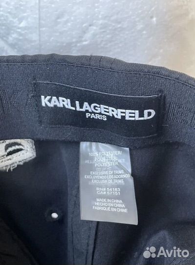 Кепка karl lagerfeld