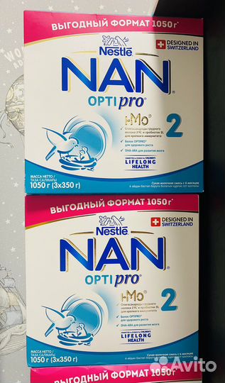 Nan, нан 1, 2, 3, 4 800гр