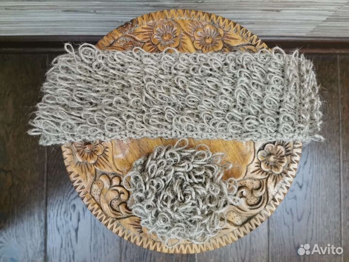 Мочалки из джута ручная работа