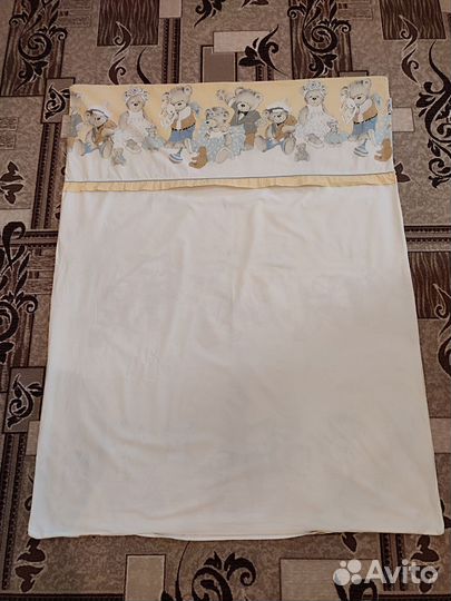 Детское постельное белье 120*60 с подушкой