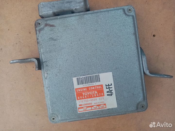Блок управления двигателем toyota карина Е