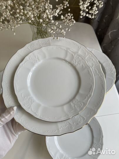 Набор тарелок 18 предметов Чехия