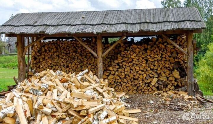 Дрова подсушенные
