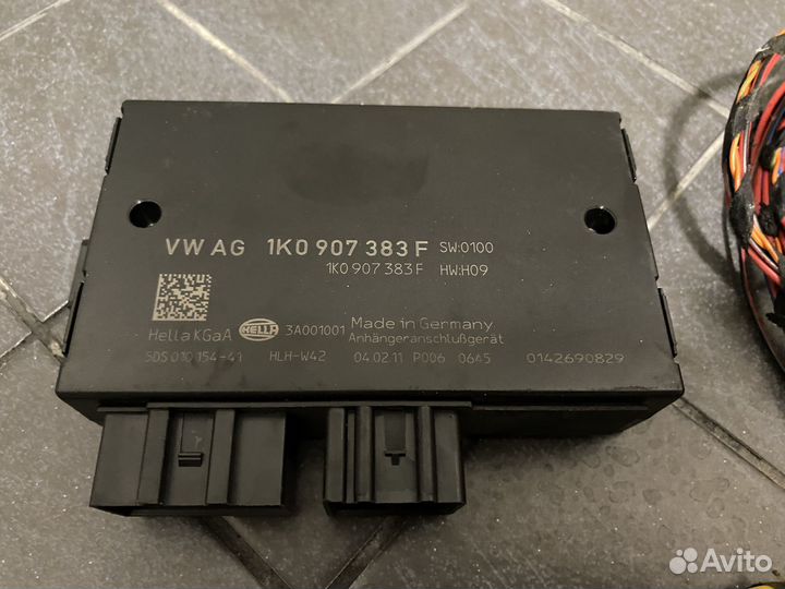 Проводка фаркопа VAG