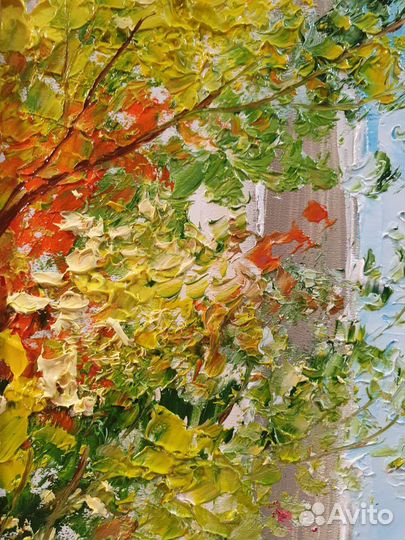 Картина маслом пейзаж