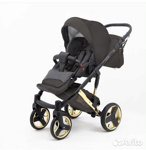 Детские коляски 2 в 1 эко кожа