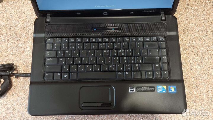 Hp Compaq 610 2 ядра /320GB /15.6 