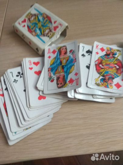 Карты игральные СССР
