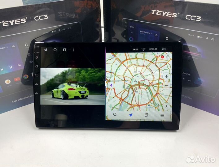 Магнитола Teyes CC3 6/128 для Рено Сандеро