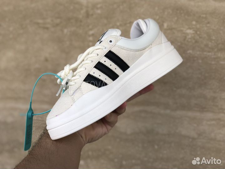 Кроссовки Adidas Campus Bad Bunny White Black