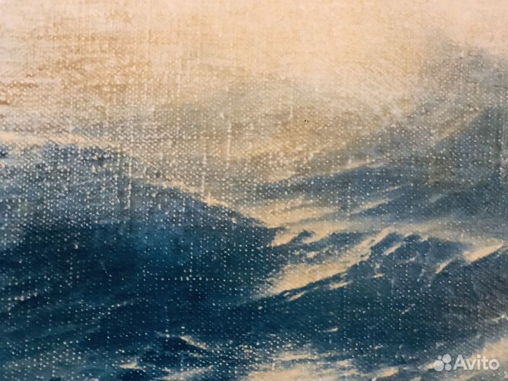 Картина маслом на холсте СССР Айвазовский