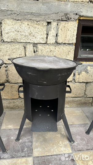 Казан Чугунный 4л, 6л, 10л, 16л, 22л