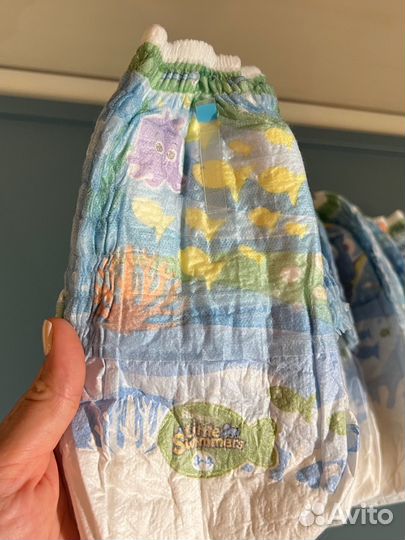 Подгузники трусики Huggies для плавания 7-15кг