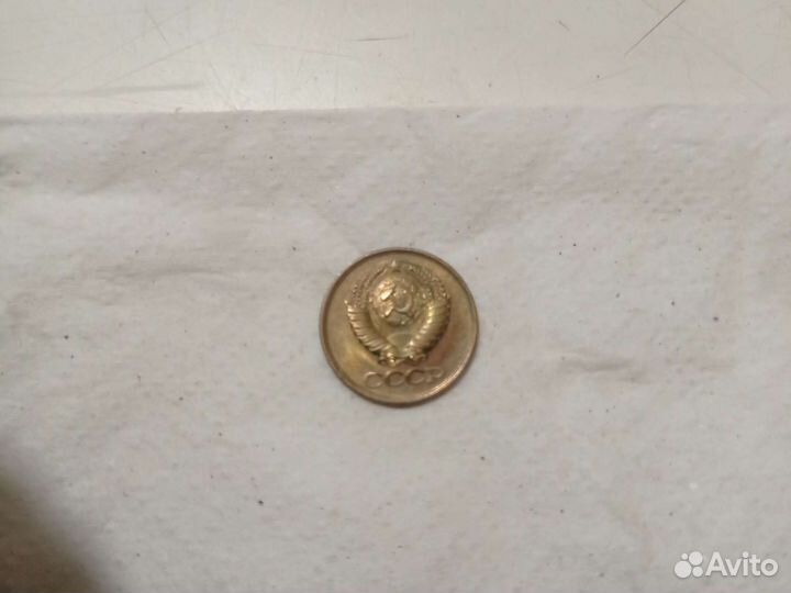 Монета СССР 1 копейка 1984 г идеальное состояние