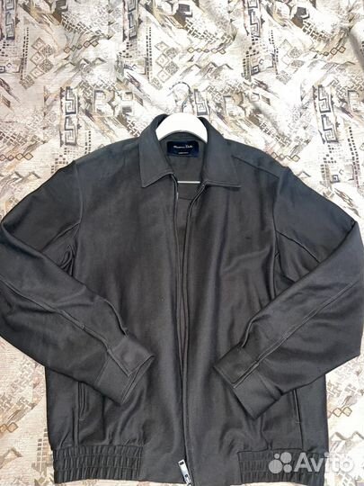 Мужская куртка бомбер massimo dutti