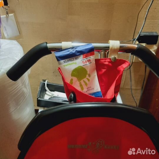 Велосипед десткий с ручкой родительской