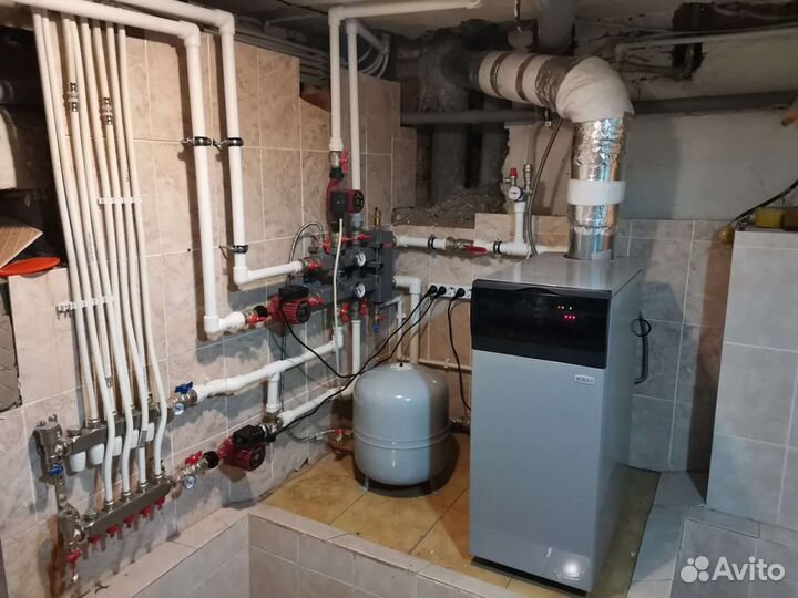 Монтаж систем отопления. Сантехнические работы