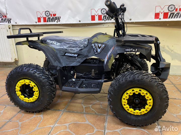Квадроцикл motax Mini Grizlik X-16 E1000 (BW)