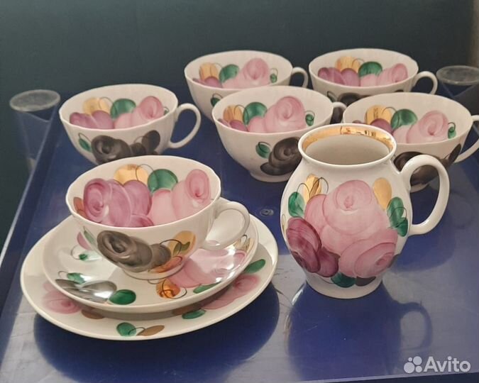 Набор столовой посуды на 6 персон дулево агашки