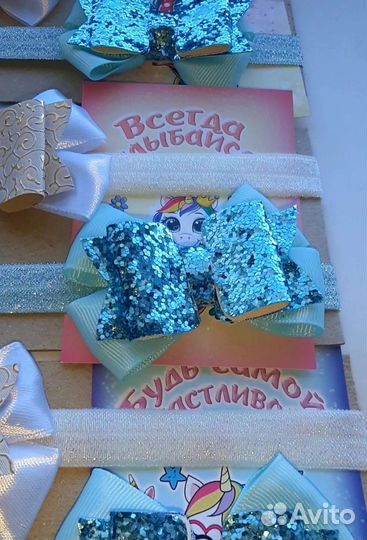 Бант на повязочке