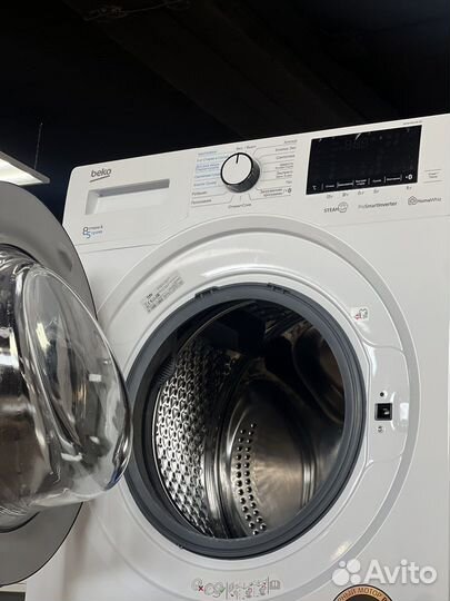 Стирально-сушильная машина Beko WDW85636B3 белый