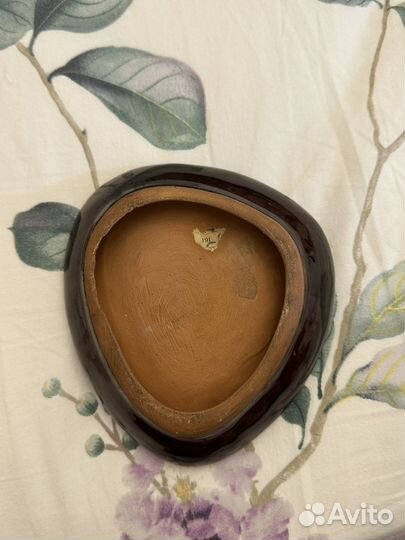 Винтажная советская тарелка