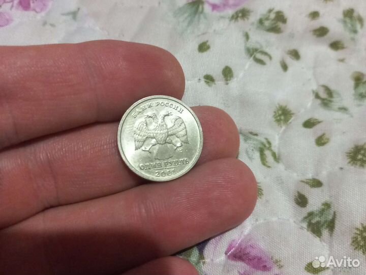 1 рубль 2001 года. содружество независимых гос