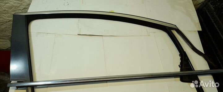 Молдинги на окна дверей (хром) Opel Astra J