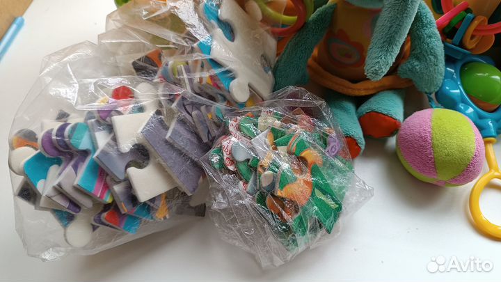 Развивающие игрушки пакетом от 0 до 2 лет