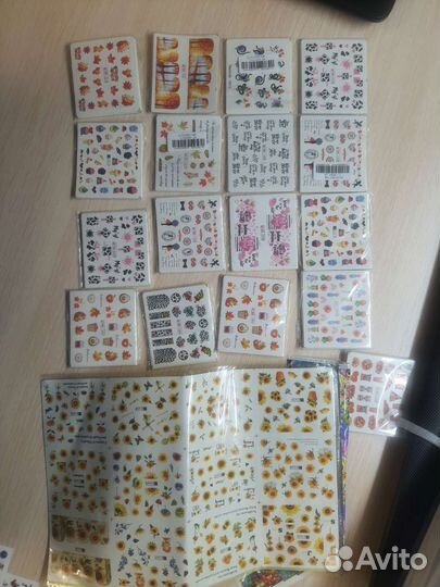 Наклейки для ногтей 3d 3д