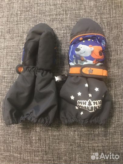 Варежки детские непромокаемые