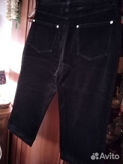 Бриджи женские вельвет на флисе