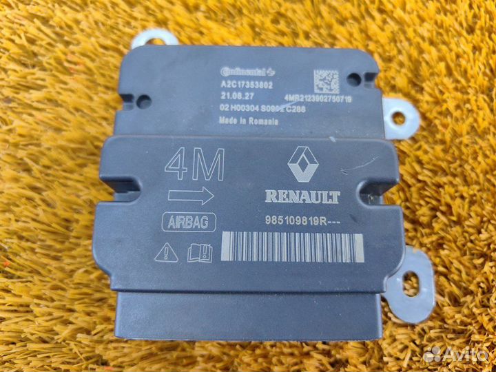 Блок управления AirBag Renault Duster K9KR858 2021