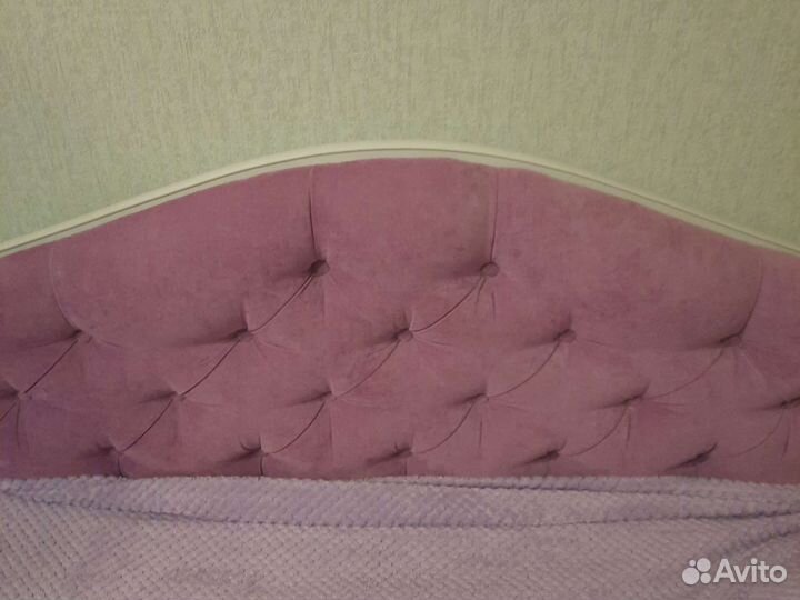 Детская кровать диван с мягкими бортиками