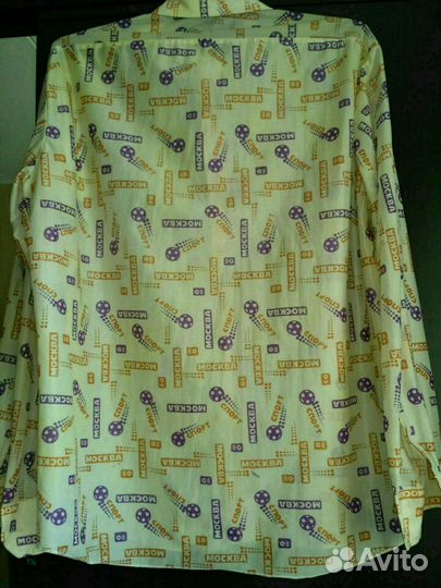 Эксклюзивная рубашка Москва Олимпиада 80