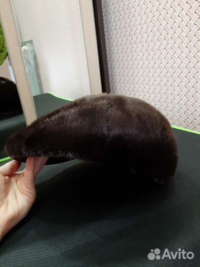 Меховая мужская кепка