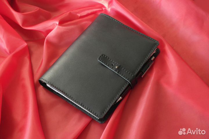 Кожаный блокнот ручной работы