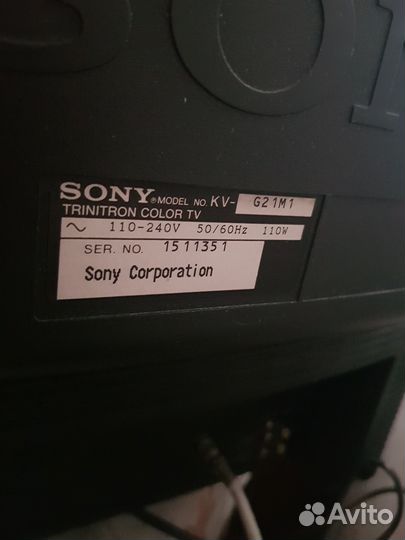 Телевизор sony