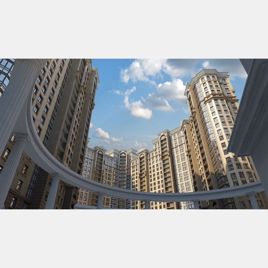 2-к. квартира, 89,2 м², 2/23 эт.