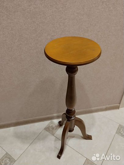 Подставка для цветов напольная деревянная