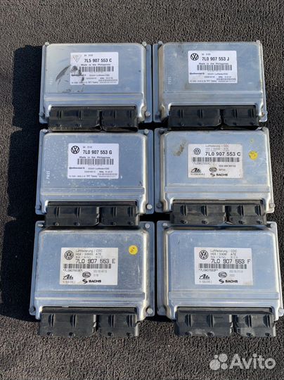 Блок управления пневмоподвеской Порше Кайен,Туарег