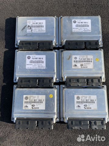 Блок управления пневмоподвеской Порше Кайен,Туарег