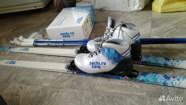 Лыжи набор на еврокреплениях