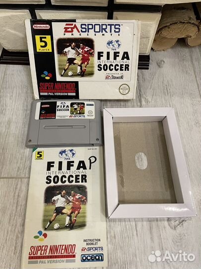Игра Fifa international soccer для snes