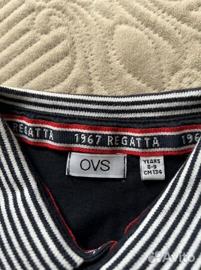 Футболка поло для мальчика рост 134