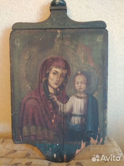 Иконы Двухсторонние Храмовые Большие Именник