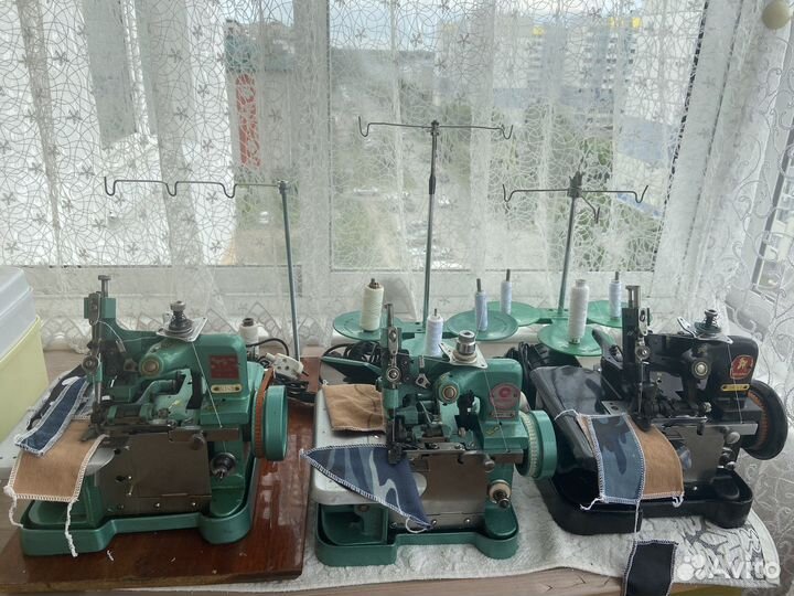 Оверлок 3-х ниточный. Привезу