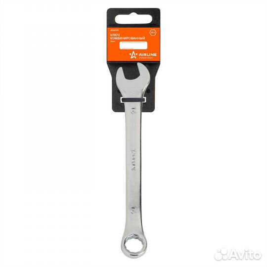 Ключ комбинированный 16мм пласт. подвес